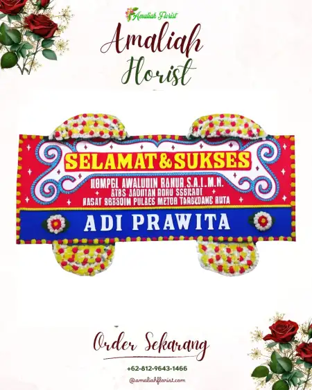 Papan Bunga Ucapan Selamat Bojongloa Kaler