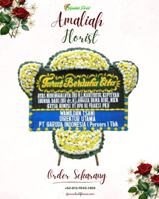 Papan Bunga Duka di Bojongloa Kaler