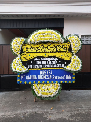 Papan Bunga Duka di Bojongloa Kaler